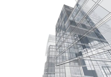 modern mimari duvar kağıdı, dijital arkaplan