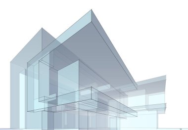 modern mimari duvar kağıdı, dijital arkaplan