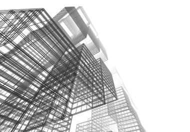 modern mimari duvar kağıdı, dijital arkaplan