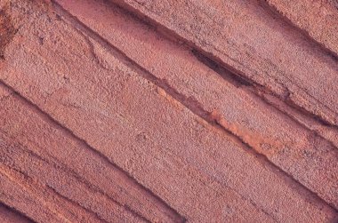 Kırsal kırmızı duvar, yakın çekim