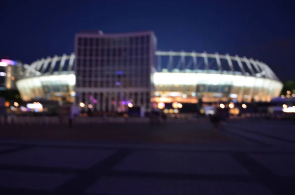 Unkonzentrierter Schuss Aus Dem Olympiastadion Von Kyjiw — Stockfoto