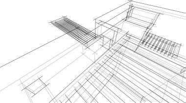 çizgili mimari duvar kağıdı, dijital arkaplan