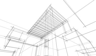 çizgili mimari duvar kağıdı, dijital arkaplan