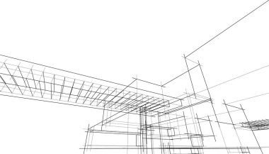çizgili mimari duvar kağıdı, dijital arkaplan