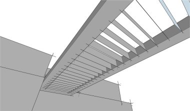 çizgili mimari duvar kağıdı, dijital arkaplan