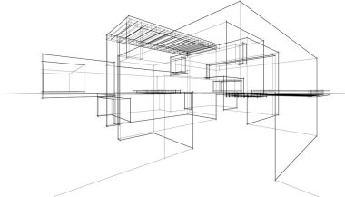 çizgili mimari duvar kağıdı, dijital arkaplan