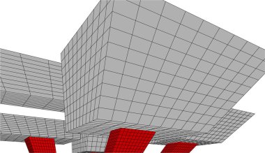 3D mimari sanat, dijital duvar kağıdı