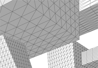 3D mimari sanat, dijital duvar kağıdı