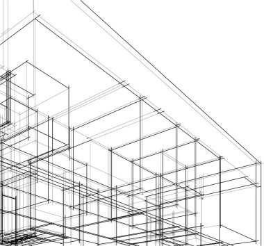 3D mimari sanat, dijital duvar kağıdı