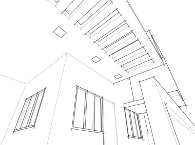 3D mimari sanat, dijital duvar kağıdı