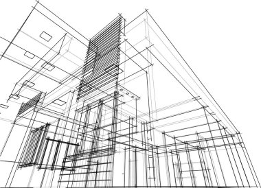 3D mimari sanat, dijital duvar kağıdı