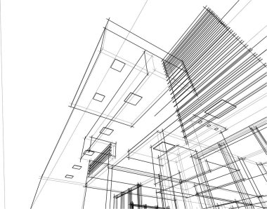 3D mimari sanat, dijital duvar kağıdı