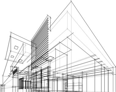 3D mimari sanat, dijital duvar kağıdı