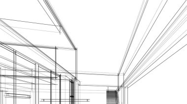 3D mimari sanat, dijital duvar kağıdı