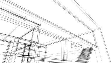 3D mimari sanat, dijital duvar kağıdı