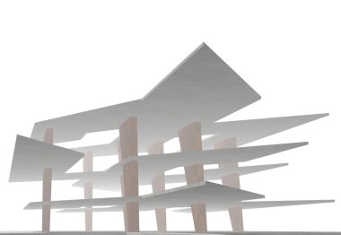 3D mimari sanat, dijital duvar kağıdı