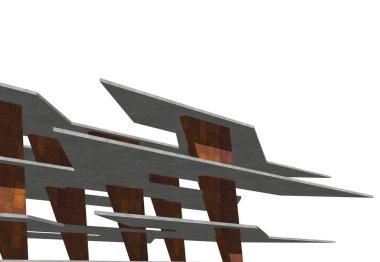 3D mimari sanat, dijital duvar kağıdı