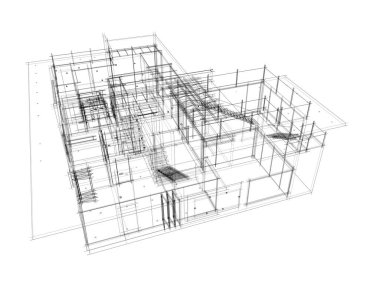 sergilenen mimari proje, dijital duvar kağıdı