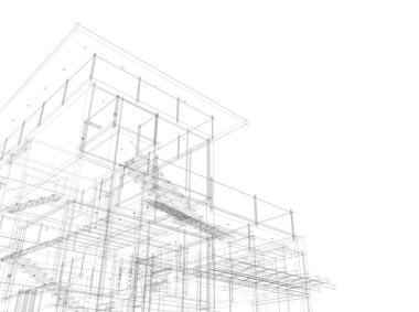 sergilenen mimari proje, dijital duvar kağıdı