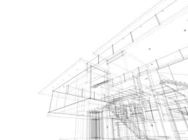 sergilenen mimari proje, dijital duvar kağıdı