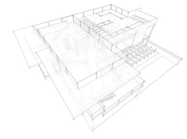 sergilenen mimari proje, dijital duvar kağıdı