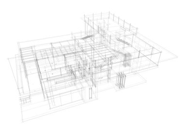 sergilenen mimari proje, dijital duvar kağıdı