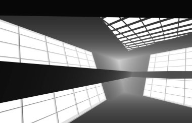 3d mimari proje, dijital duvar kağıdı