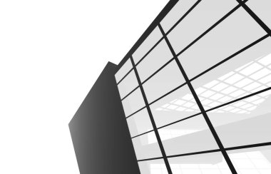 3d mimari proje, dijital duvar kağıdı