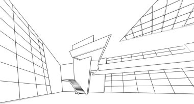 soyut mimari sanat, dijital duvar kağıdı