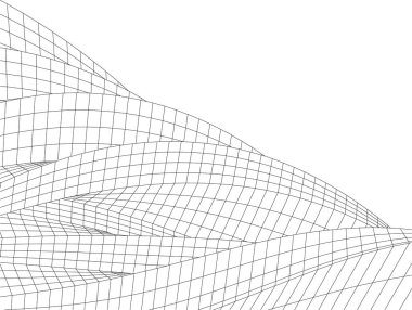 soyut çizgili sanat, dijital duvar kağıdı