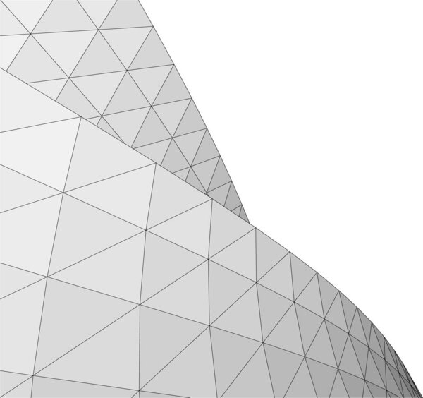 3d architectural art, digital wallpaper