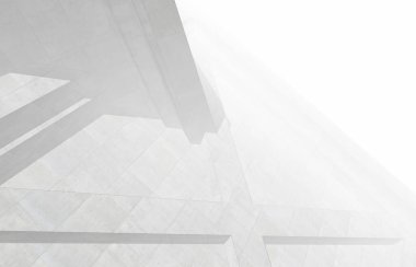 3d mimari sanat, bina cephesi ile dijital duvar kağıdı