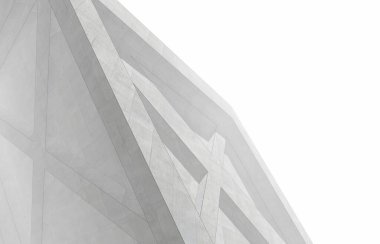 3d mimari sanat, bina cephesi ile dijital duvar kağıdı