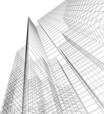 3D astarlı mimari sanat, dijital duvar kağıdı