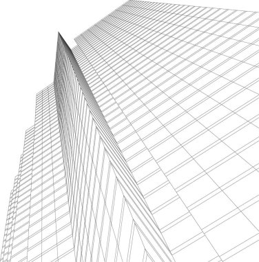 3D astarlı mimari sanat, dijital duvar kağıdı