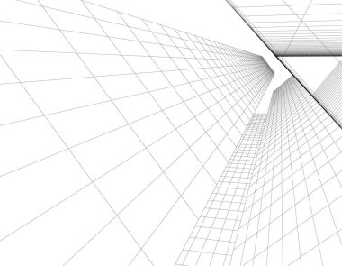 3D astarlı mimari sanat, dijital duvar kağıdı