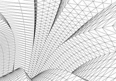 3D çizgili soyut sanat, dijital duvar kağıdı