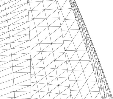 3D çizgili soyut sanat, dijital duvar kağıdı