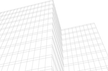 3D astarlı mimari sanat, dijital duvar kağıdı