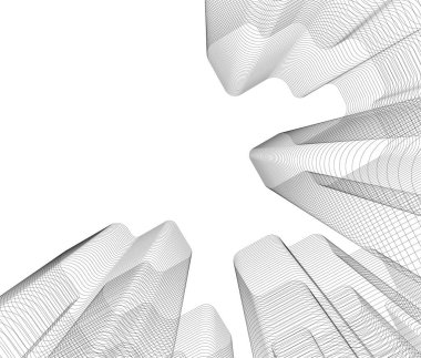 3D astarlı mimari sanat, dijital duvar kağıdı