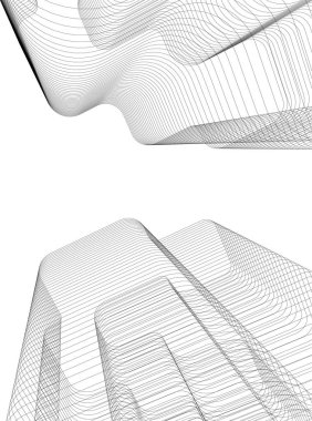 3D astarlı mimari sanat, dijital duvar kağıdı