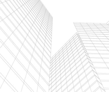 3D astarlı mimari sanat, dijital duvar kağıdı