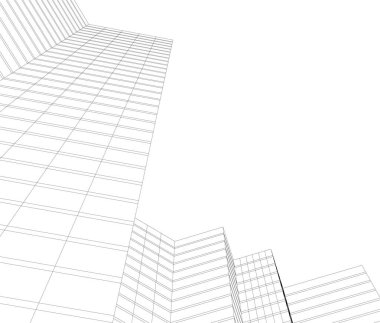 3D astarlı mimari sanat, dijital duvar kağıdı