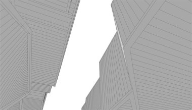 3D astarlı mimari sanat, dijital duvar kağıdı