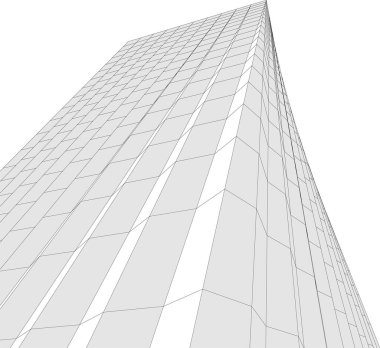 3D astarlı mimari sanat, dijital duvar kağıdı