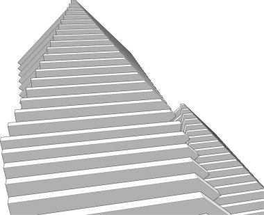 3D astarlı mimari sanat, dijital duvar kağıdı