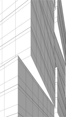 3D astarlı mimari sanat, dijital duvar kağıdı