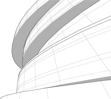 3D astarlı mimari sanat, dijital duvar kağıdı