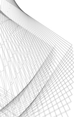 3D astarlı mimari sanat, dijital duvar kağıdı