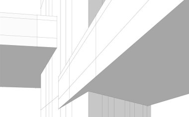 3D astarlı mimari sanat, dijital duvar kağıdı